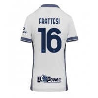 Camisa de time de futebol Inter Milan Davide Frattesi #16 Replicas 2º Equipamento Feminina 2024-25 Manga Curta